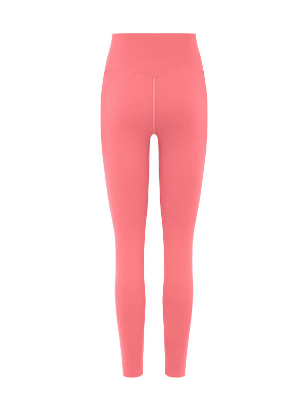 Rose Pink Yoga Leggings