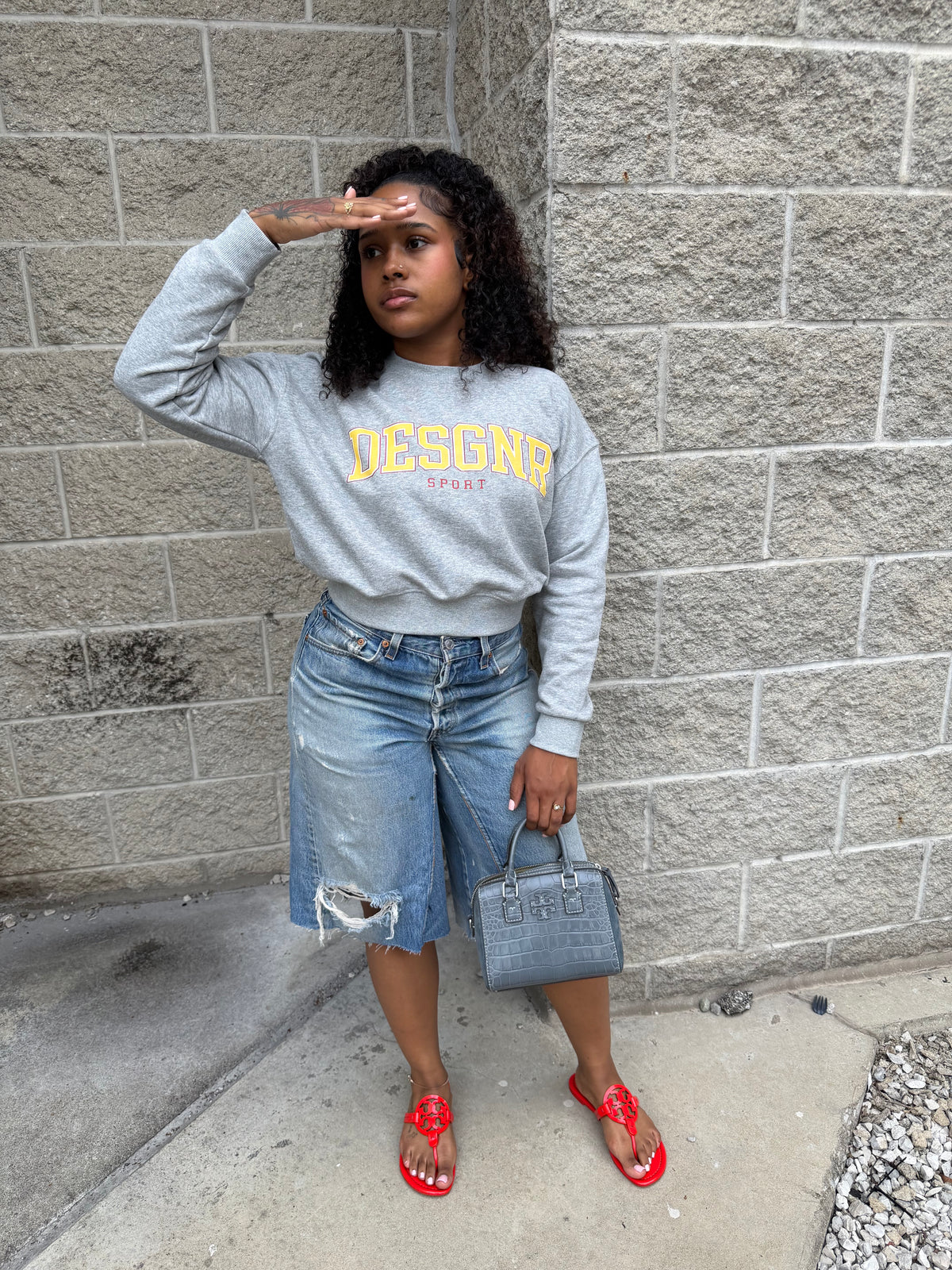 Desgnr Sports “Women's” Crewneck